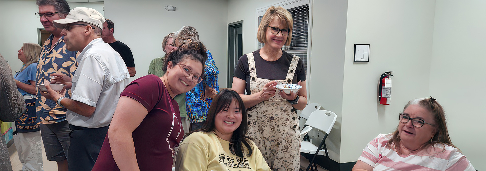 Golden retriever in a field